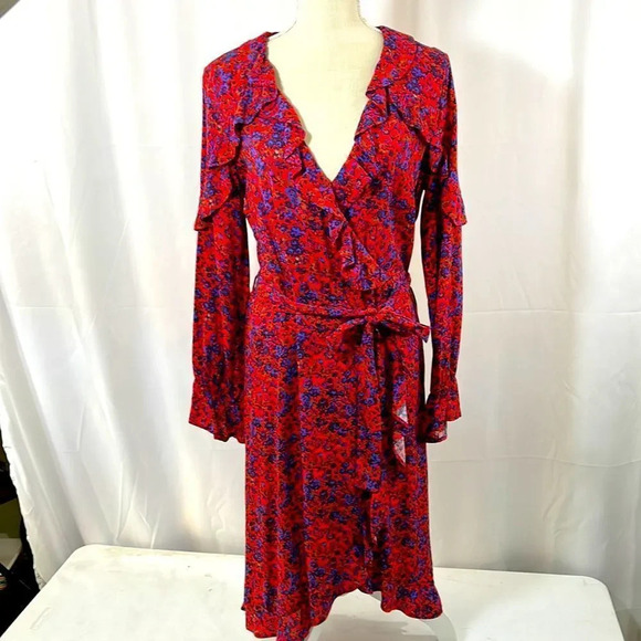 NWT‎ H & M Ruffled Dress Size 4 - Picture 1 of 13